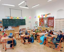 Karneval v 1. třídě