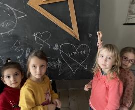 Hrajeme si na školu - program v muzeu v Poličce