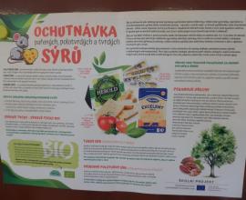Ochutnávka sýrů, připravujeme jednohubky - 3. r.