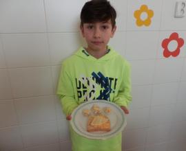 Ochutnávka sýrů, připravujeme jednohubky - 3. r.