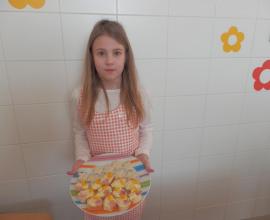 Ochutnávka sýrů, připravujeme jednohubky - 3. r.