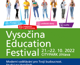 Vysočina Education Festival 2022 a koncert POKÁČE  (Termín 21.-22.října 2022 City Park Vysočina v Jihlavě)    